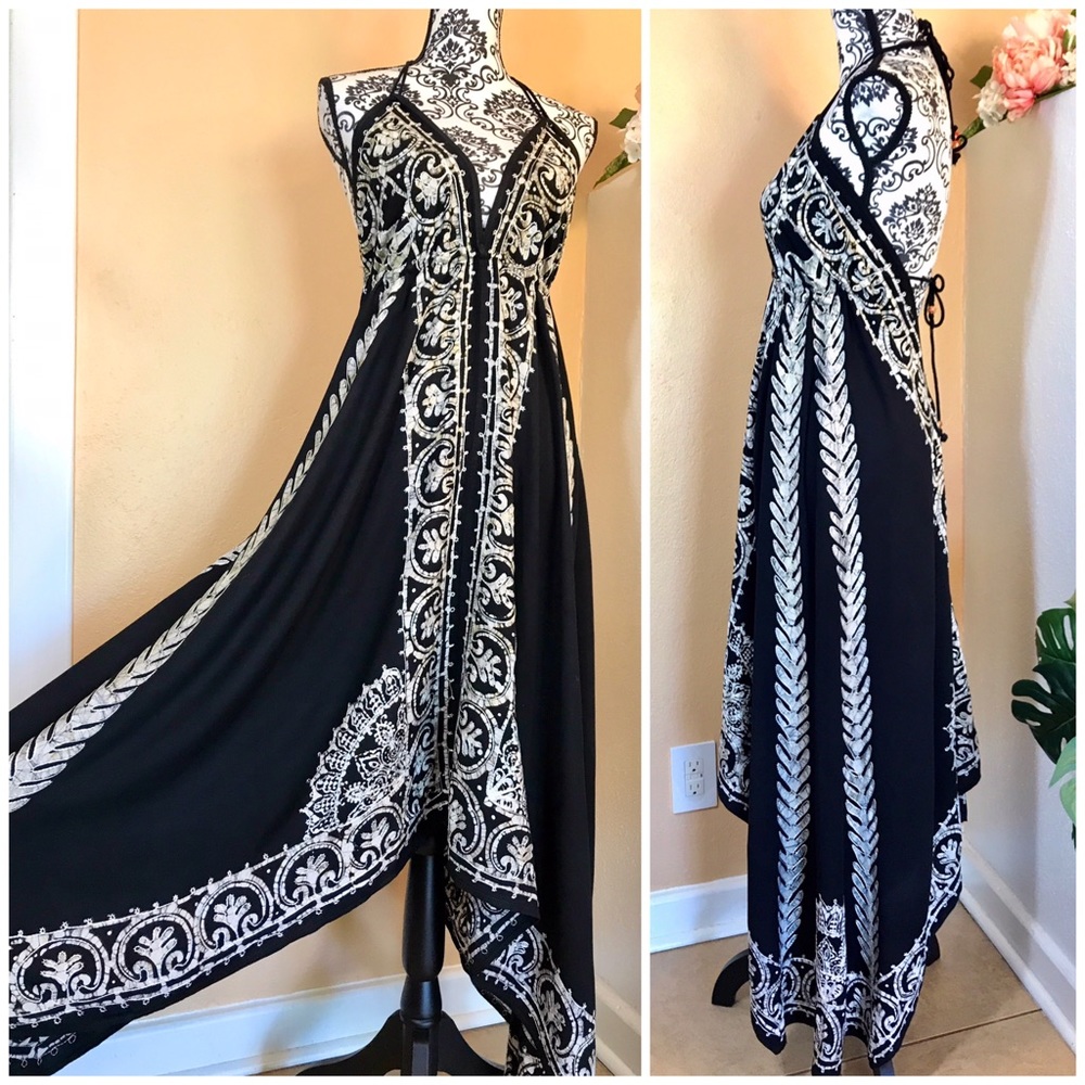 Boho Maxi Dress 🏝